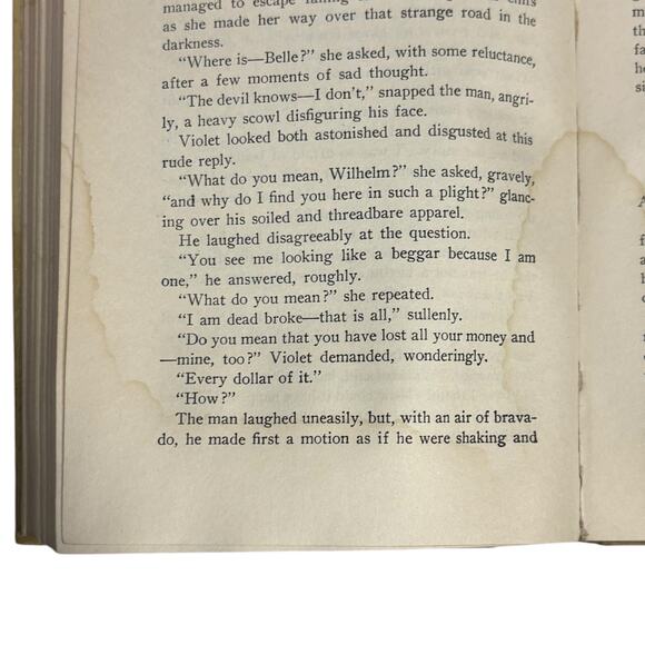 VTG 1903 "His Heart's Queen" By Mrs Georgie Sheldon A. L. Burt PUB CO Romance HC - Picture 13 of 16